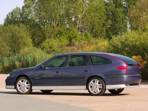 Renault Safrane Long Cours Heuliez vue AR 1994 - photo Heuliez