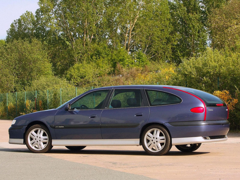 Renault Safrane Long Cours Heuliez vue AR 1994 - photo Heuliez
