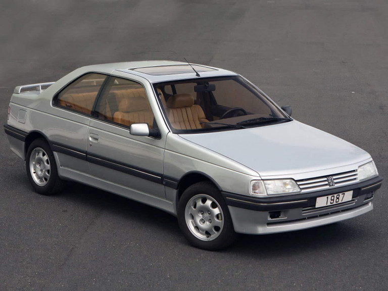 Peugeot 405 coupé concept Heuliez 1987 - photo Heuliez