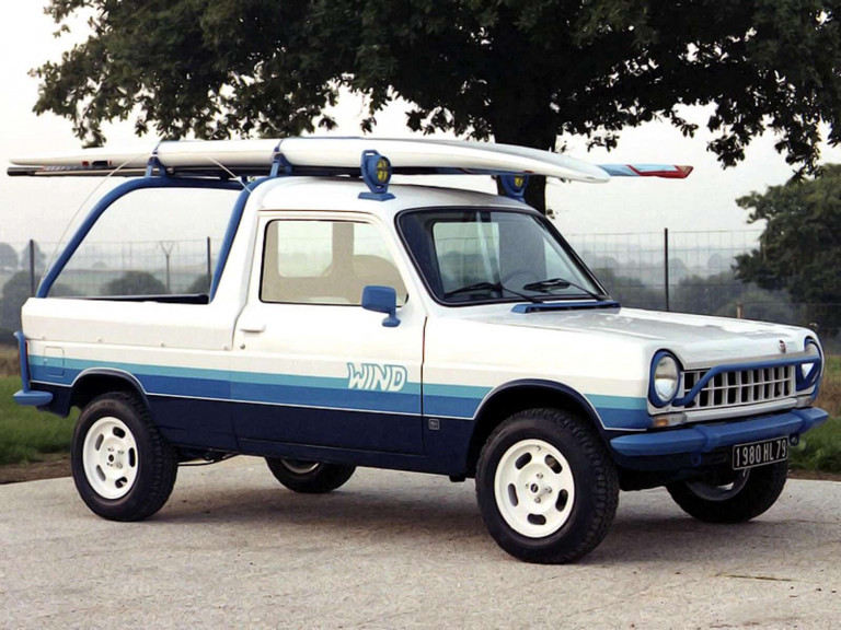 Talbot 1100 VF2 Wind concept Heuliez vue AV 1980 - photo Heuliez