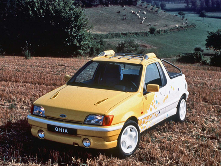Ford Fiesta BeBop concept 1989 - photo Ghia
