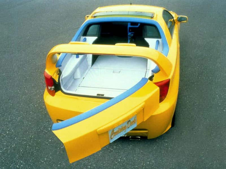 Toyota Celica Cruising Deck concept vue AR 1999 - photo Toyota