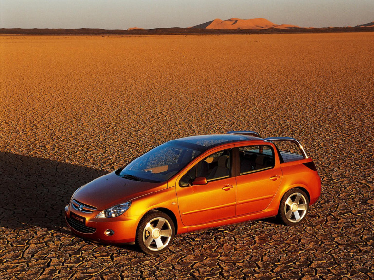 Peugeot 307 Cameleo concept vue AV 2001 - photo Peugeot