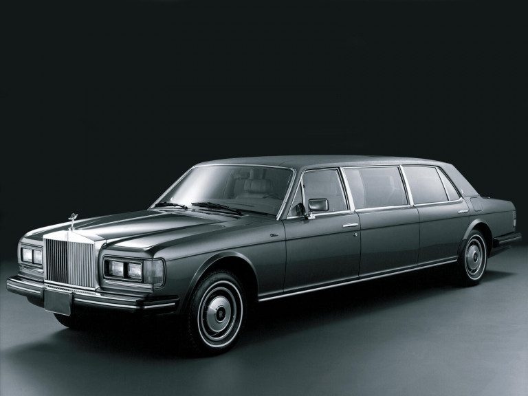 Rolls Royce Silver Spur Limousine version US 1982-1988 - photo : auteur inconnu