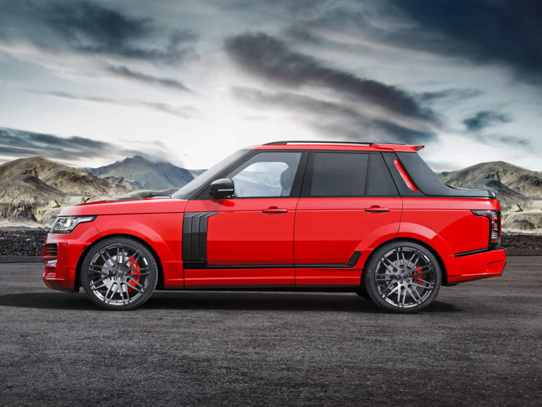 Range Rover Startech pick-up profil 2015 - photo Startech