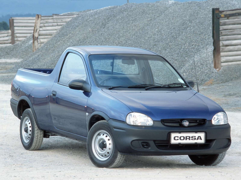 Opel Corsa Utility vue AV 1998-2002 - photo GM South Africa