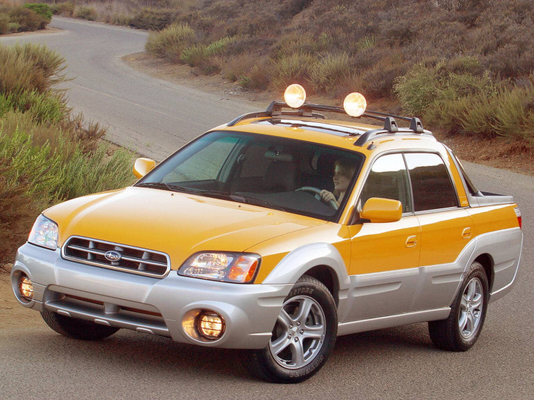 Subaru Baja vue AV 2002-2006 - photo Subaru