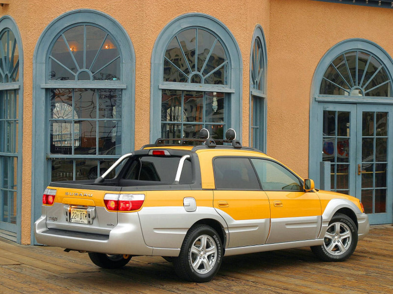 Subaru Baja vue AR 2002-2006 - photo Subaru