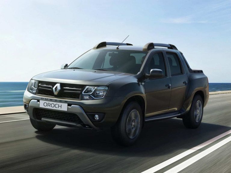 Renault Duster Oroch vue AV 2015 - photo Renault