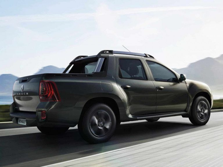 Renault Duster Oroch vue AR 2015 - photo Renault