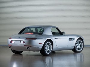 BMW Z8 2000-2002 version US vue AR avec hard top - photo : auteur inconnu