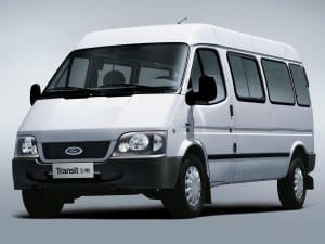 Ford Transit Mk IV Chine depuis 2006 - photo Ford/JMC