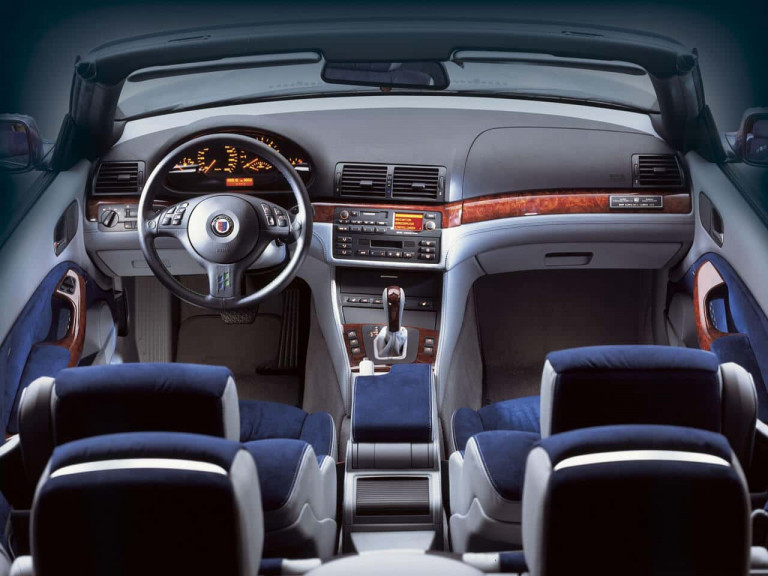 Alpina B3S cabriolet intérieur 2002-2006 - photo Alpina