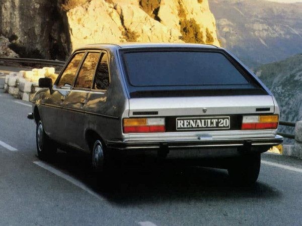 Renault 20 TX 1982-1984 vue AR - photo Renault - R20 TX