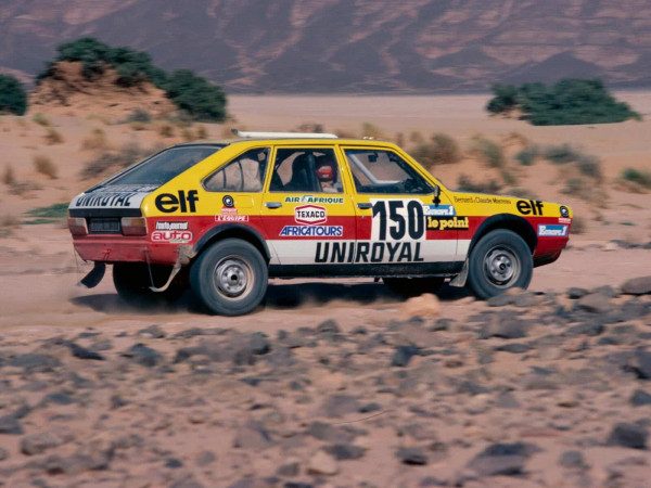 Renault 20 Turbo 4x4 Paris-Dakar 1982 - photo Renault - R20