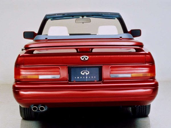 Infiniti M30 Convertible 1989-1992 face AR - photo Infiniti