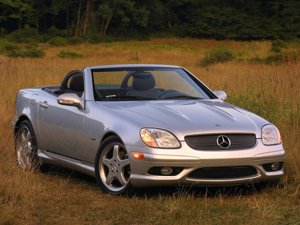 SLK R170 320 US Sports-Package 2000-2004 vue AV - photo Mercedes-Benz