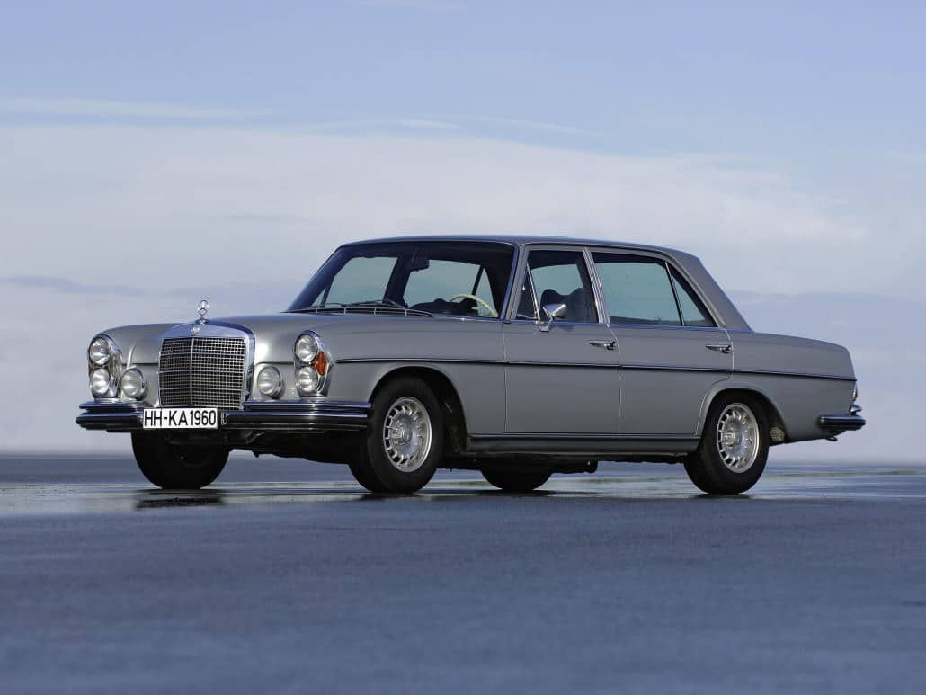 Mercedes-Benz 280 SEL 3,5 (W108) vue AV 1971-1972 - photo Mercedes-Benz