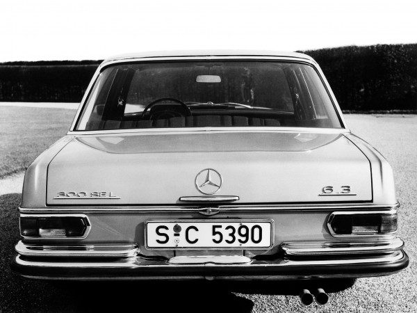 Mercedes-Benz 300 SEL 6,3 (W109) face AR 1968-1972 - photo Mercedes-Benz