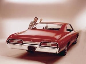 Chevrolet Impala 1966-1967 coupé fastback hard top 2p vue AR - photo Chevrolet