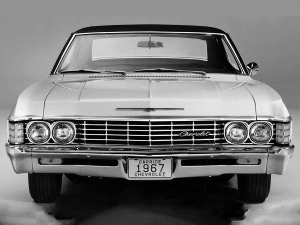 Chevrolet Caprice Custom Coupe 1966-1967 face AV - photo Chevrolet