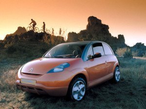 Citroën Demonstrateur Pluriel concept Francfort 1999 vue AV - photo Citroën