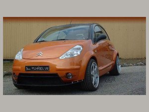 Citroën Sbarro Pluriel V6 prototype Genève 2004 vue AV - photo Sbarro