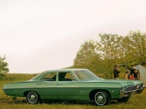 Chevrolet Bel Air 1967-1968 berline 4 portes vue AV - photo Chevrolet