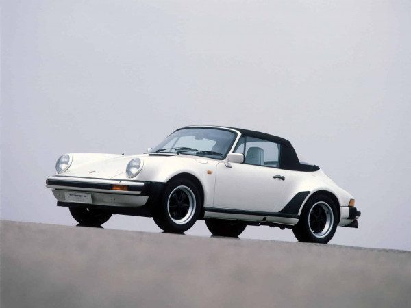 Porsche 911 Cabriolet Turbo 4WD prototype 1981 Francfort vue AV - photo Porsche