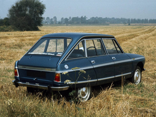Citroën Ami Super 1973-1976 vue AR - photo Citroën