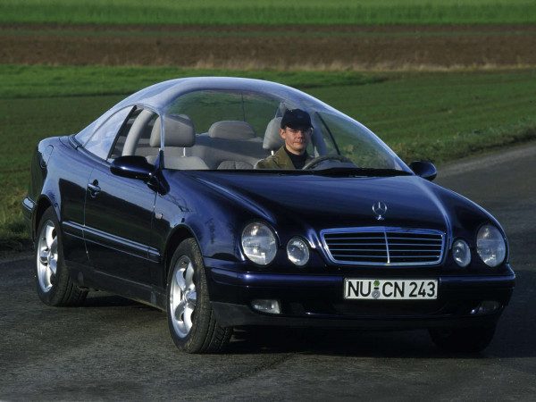 Mercedes-Benz CLK Glass Roof Experimental Car - photo auteur inconnu DR