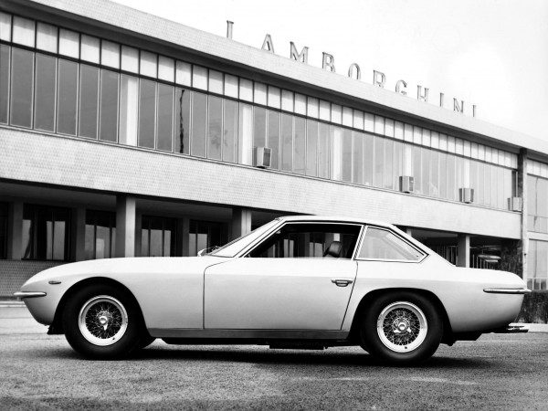 Lamborghini Islero 400 GT 1968-1969 vue profil - photo Lamborghini