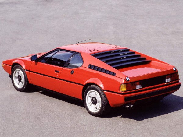 BMW M1 1978-1981 vue AR - photo BMW