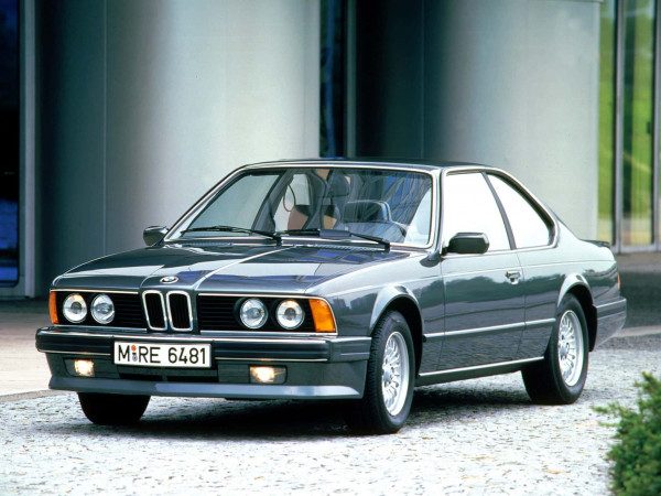 Série 6 E24 1987-1989 vue AV - photo BMW