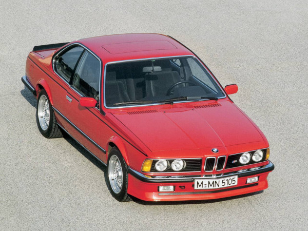 Série 6 E24 M635CSi 1983-1987 vue AV - photo BMW