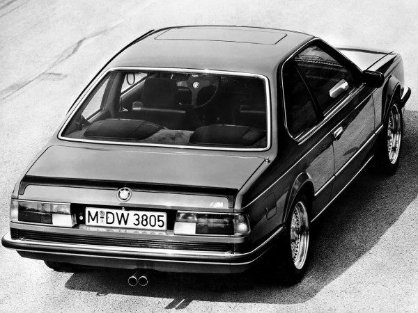 Série 6 E24 M635CSi 1983-1987 vue AR - photo BMW
