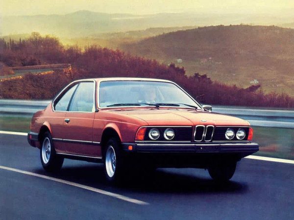 Série 6 E24 version US 1980-1982 vue AV - photo BMW