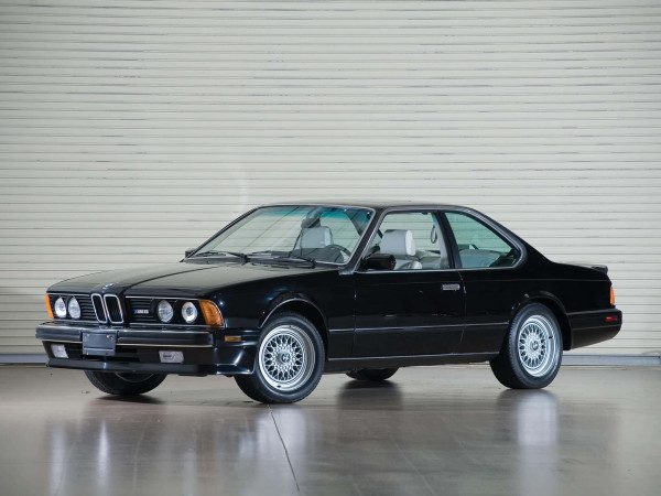 Série 6 E24 M6 1987-1989 vue AV - photo Darin Schnabel - RM Auctions