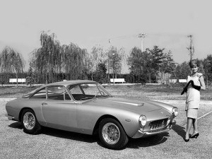 Ferrari 250 GT Lusso prototype salon de Paris 1962 vue AV - photo Ferrari