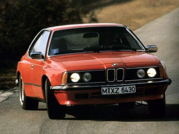 Série 6 E24 prototype V12 1987 - photo BMW