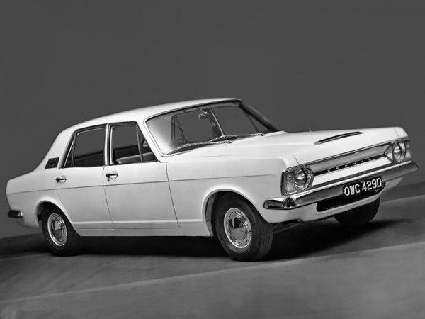 Ford Zephyr 1966-1968 vue AV - photo Ford