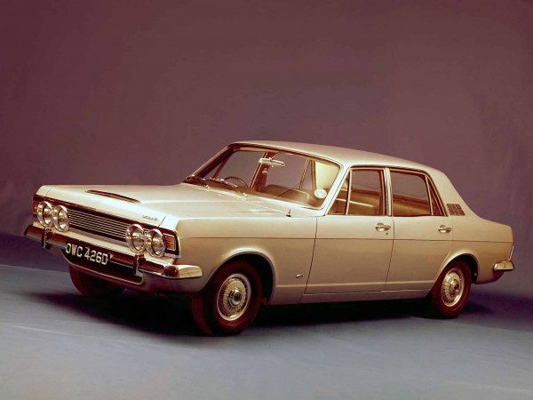 Ford Zodiac 1966-1968 vue AV - photo Ford