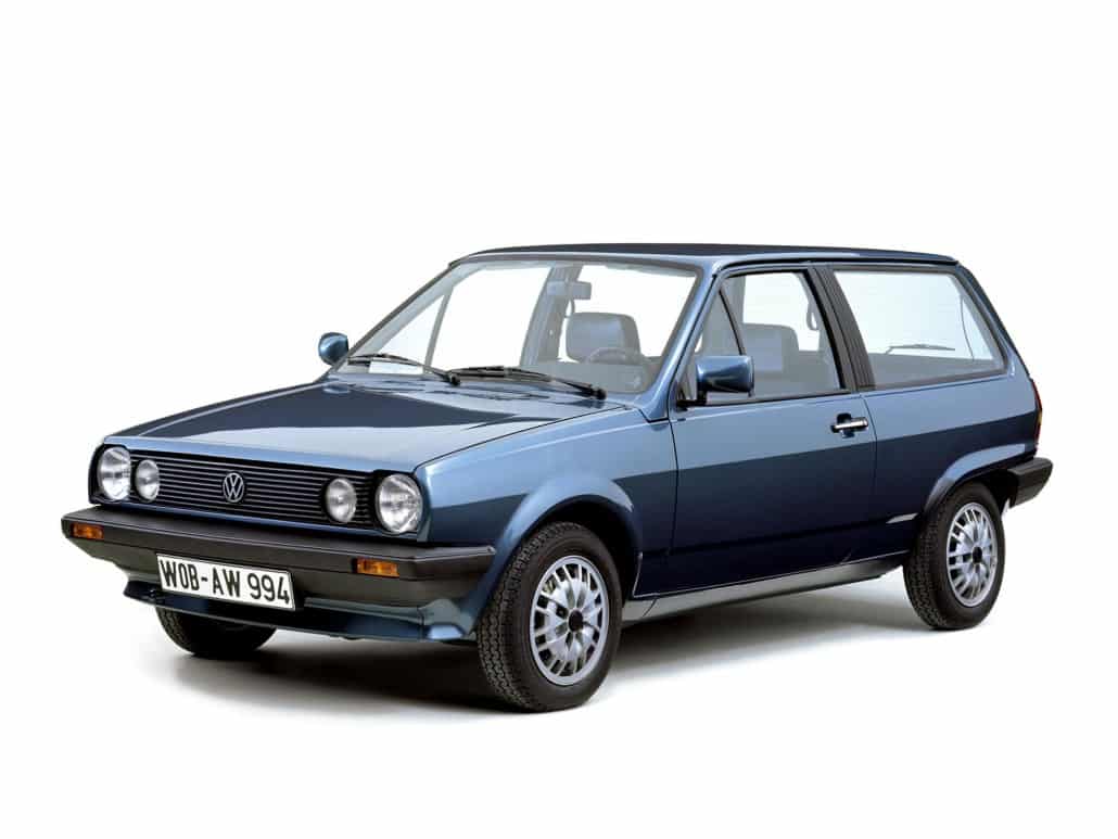 Volkswagen Polo hatchback 1981-1990 vue AV - photo Volkswagen