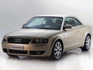 Audi A4 B6 coupé-cabriolet concept Valmet - salon de Genève 2004 - vue AV - photo Valmet