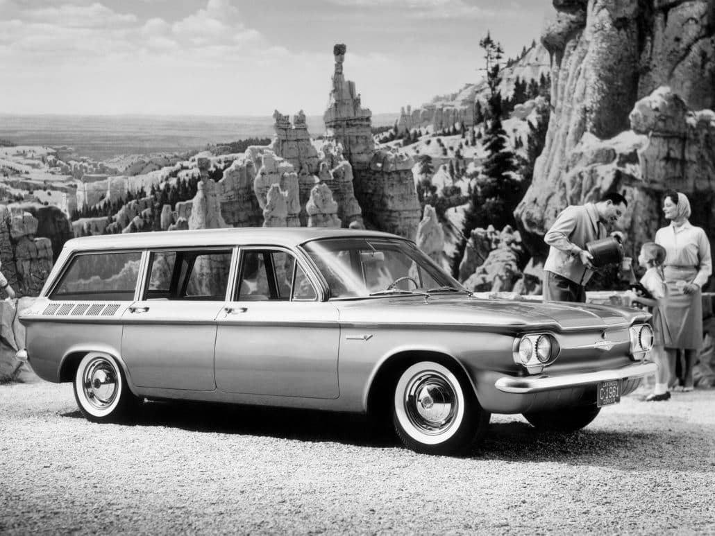 Chevrolet Corvair Lakewood MY 1961 vue AV - photo Chevrolet