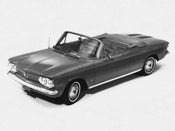 Chevrolet Corvair Convertible Monza vue AV MY 1962 - photo Chevrolet