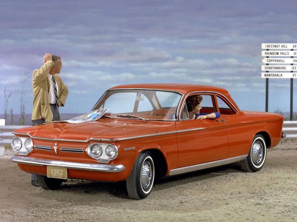 Chevrolet Corvair Club Coupe vue AV MY 1962 - photo Chevrolet