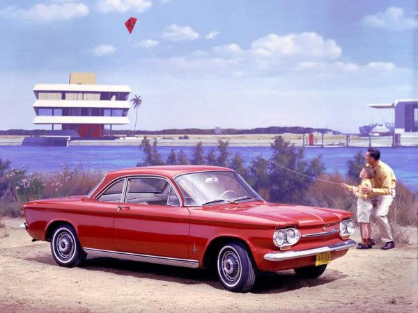 Chevrolet Corvair Club Coupe vue AV MY 1963 - photo Chevrolet