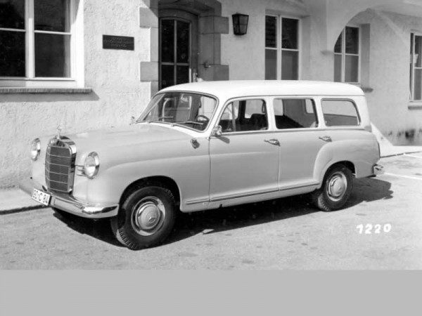 Mercedes-Benz Ponton Break Binz 1959-1962 vue AV - photo Binz