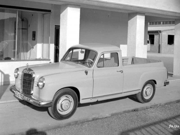 Mercedes-Benz Ponton pick-up Binz 1959-1962 - photo Binz